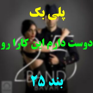 پلی بک دوست دارم این کارارو 25 بند