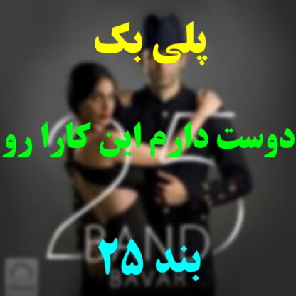 پلی بک دوست دارم این کارارو 25 بند