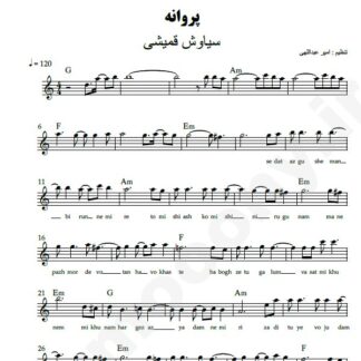 نت کیبورد پروانه سیاوش قمیشی