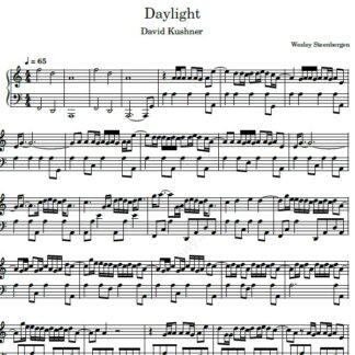 نت پیانو daylight