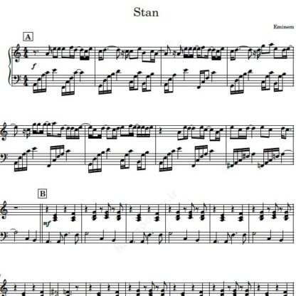 نت پیانو stan