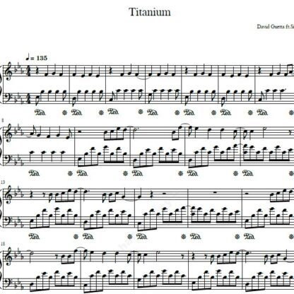 نت پیانو titanium