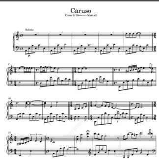 نت پیانو Caruso