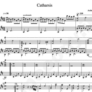 نت پیانو Catharsis