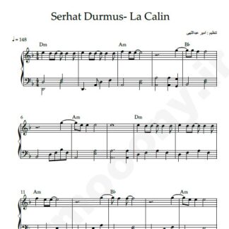 نت پیانو La Calin Serhat Durmus