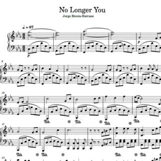 نت پیانو No Longer You
