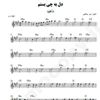 نت کیبورد دل به چی بستم ناهید