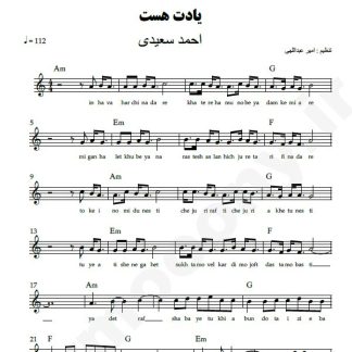 نت کیبورد یادت هست احمد سعیدی